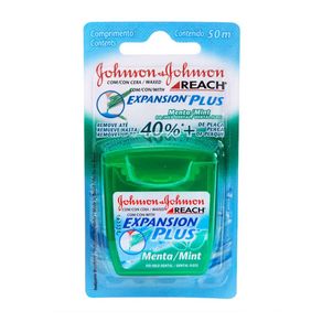 Fio-Dental-Expansion-Plus-Menta-Johnson-S-Reach---50m