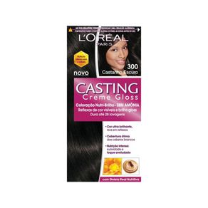 Casting-Creme-Gloss---Coloracao-Nutri-Brilho-Sem-Amonia---Castanho-Escuro-300