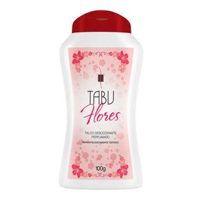 Talco-Desodorante-Perfumado-Tabu-Flores---100g