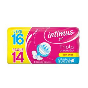 Absorvente-Intimus-Cobertura-Suave-Com-Abas---Leve-16-Pague-14