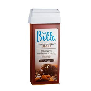 Cera-Depilatoria-Depil-Bella-Roll-On-Negra---100g