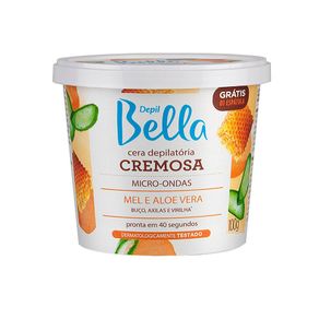 Cera-Depil-Bella-Microondas-Mel-E-Aloe-Vera---100g