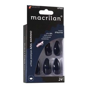 Unhas-Posticas-Macrilan-Stiletto-Azul-Marinho---Up502
