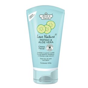 Locao-Hidratante-Flores---Vegetais-Facial-De-Pepino-100g