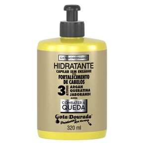 Creme-Sem-Enxague-Gota-Dourada-Extraordinario-Combate-A-Queda