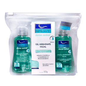 Kit-Facial-Nupill-Derme-Control-Sabonete---Adstringente---Gel-Hidratante