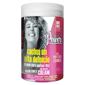 Creme-Para-Pentear-Color-Curls-High-Definition-Soul-Power-800g