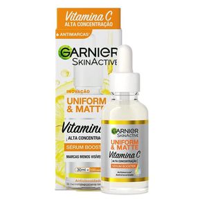 Serum-Booster-Facial-Vitamina-C-Uniform---Matte-Garnier-Skin-30ml