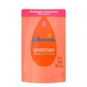 Refil-Sabonete-Liquido-De-Glicerina-Da-Cabeca-Aos-Pes-Johnson’S-Baby-380ml