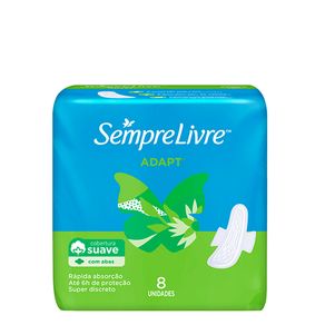 Absorvente-Adapt-Cobertura-Suave-Com-Abas-Sempre-Livre-8-Unidades