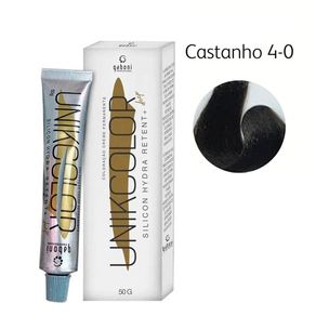 Coloracao-Creme-Permanente-Unikcolor-4-0-Castanho-Gaboni-50g