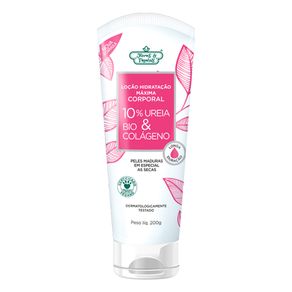 Locao-Corporal-Hidratacao-Maxima-10--Ureia-E-Bio-Colageno-Flores---Vegetais-200g