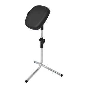 Suporte-Para-Pernas-Preto-Acetinado-Aco-Cromado-Terra-Santa