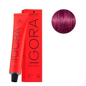 Coloracao-Igora-Royal-0-89-Tom-Mistura-Vermelho-Violeta-Schwarzkopf-60g