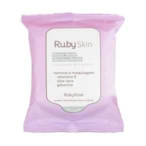 Lenco-Facial-Demaquilante-Ruby-Skin-Basics-Ruby-Rose-25-Unidades