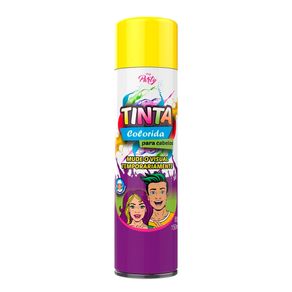 Tinta-Colorida-Temporaria-Para-Cabelo-Amarelo-My-Party-150ml
