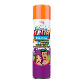 Tinta-Colorida-Temporaria-Para-Cabelo-Laranja-My-Party-150ml