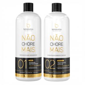 Kit-Progressiva-Nao-Chore-Mais-Shampoo-Antirresiduo-1000ml---Tratamento-Capilar-1000ml-Borabella