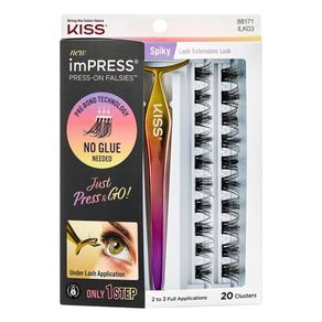 Cilios-Posticos-Autocolantes-Impress-Press-On-Falsies-Spiky-Kiss-New-York