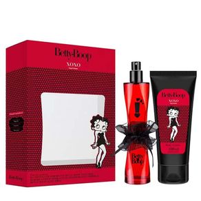 Kit-Coffret-Betty-Boop-Xoxo-Deo-Colonia-50ml---Locao-Corporal-Feminino-100ml