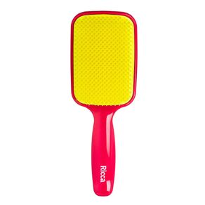 Escova-Para-Cabelo-Raquete-Flex-Hair-Pink-Ricca-Ref-450