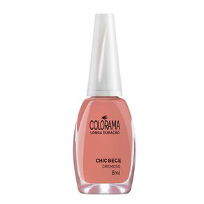 Esmalte-Cremoso-Chic-Bege-Colorama-8ml