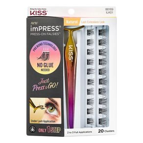 Cilios-Posticos-Autocolantes-Impress-Press-On-Falsies-Natural-Kiss-New-York