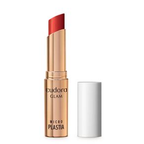Batom-Glam-Microplastia-Vermelho-Ruby-Eudora-33g
