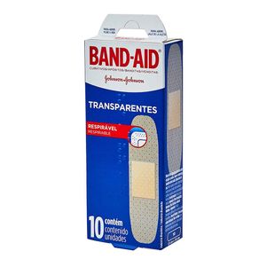 Curativo-Transparentes-Respiravel-Band-Aid-Johnson---Johnson-10-Unidades