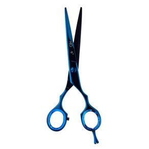Tesoura-Talent-Fio-Navalha-Blue-6-Polegadas-Mq
