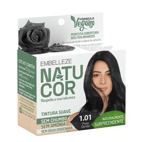 Coloracao-Natucor-1.01-Preto-Carvao-Naturalmente-Surpreendente-Embelleze