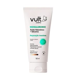 Creme-Desodorante-Hidratante-Corporal-E-Areas-Secas-Hidraluronic-Acido-Hialuronico---Glicerina-Vult-Corpo-150ml
