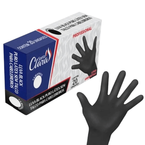 Luva-Santa-Clara-Latex-Black-Media-Com-20-Unidades---Cod.-4625