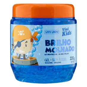 Gel-Fix-Vinilady-Kids-Brilho-Molhado-Azul-220---Efeito-Molhado-E-Fixacao-Intensa-Para-Cabelos-Infantis.