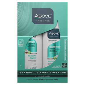 Conjunto-Above-Reconstrucao-Shampoo-325ml---Condicionador-200ml---Tratamento-Intensivo-Para-Cabelos.
