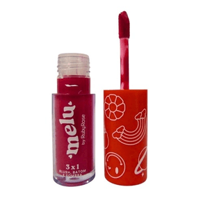 Blush-Melu-Batom-E-Sombra-Rr11002-Darling---2-Em-1-Acabamento-Suave-Tonalidade-Delicada-Ideal-Para-Maquiagem-Versatil.