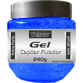 Gel-Fix-Yelsew-Azul-Extra-Forte-240ml---Fixacao-Extra-Forte-Para-Todos-Os-Tipos-De-Cabelo.