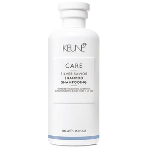 Keune-Care-Savior-Silver-Shampoo-300ml---Neutraliza-Tons-Amarelados-E-Realca-A-Luminosidade-Dos-Cabelos.