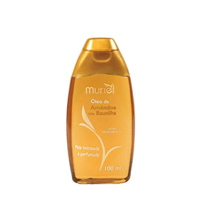 Oleo-Corporal-Muriel-Amend-Baunilha-100ml---Hidratacao-E-Nutrientes-Para-Pele-Suave-E-Aveludada.