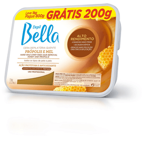 Cera-Depilatoria-Depil-Bella-Propolis-Mel-800g