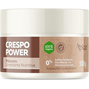 Apice-Mascara-Crespo-Power-Umectante-Nutritiva-Nutricao-Intensa-Para-Cabelos-Crespos-300g